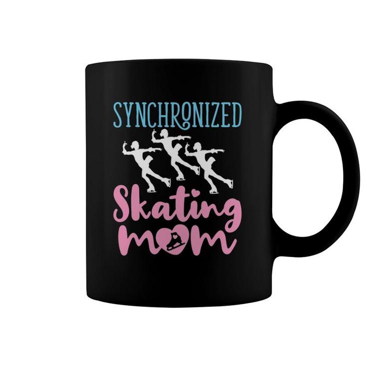 Synchronized Skating Mom Synchro Skater Mother Coffee Mug