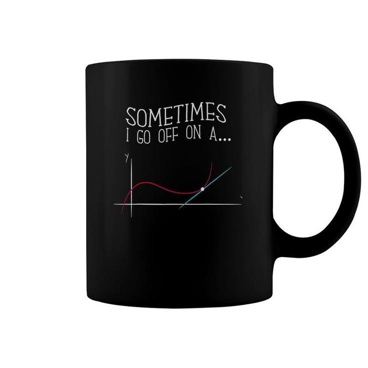Teacher Gifts For Men Math Gifts For Math Teachers Tangent Coffee Mug