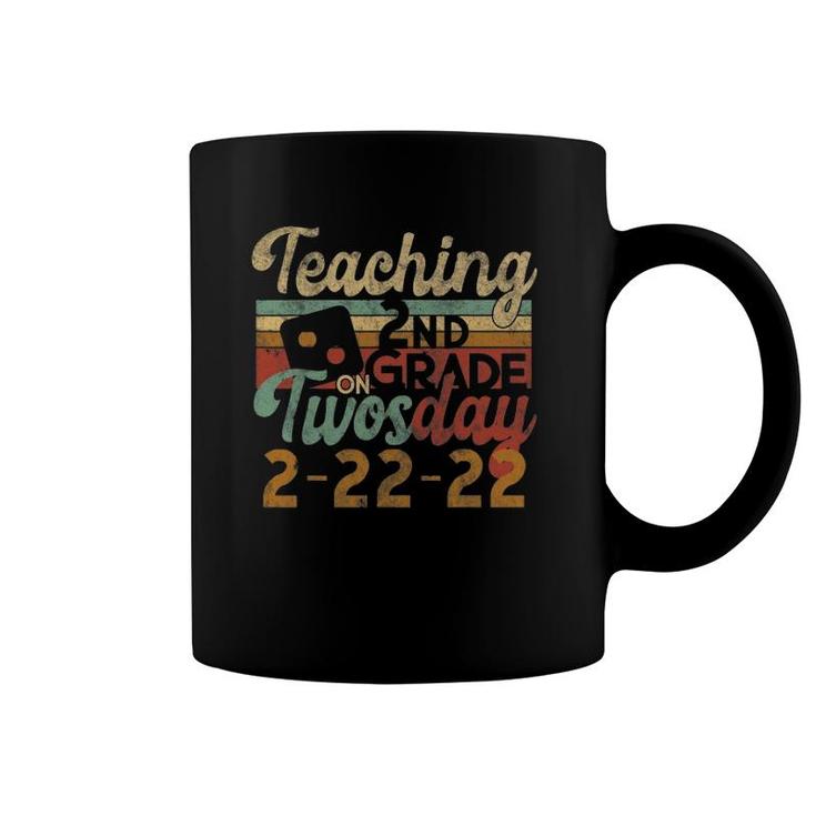 Teaching 2Nd Grade On Twosday Keepsake 2 February 22Nd 2022 Gift Coffee Mug