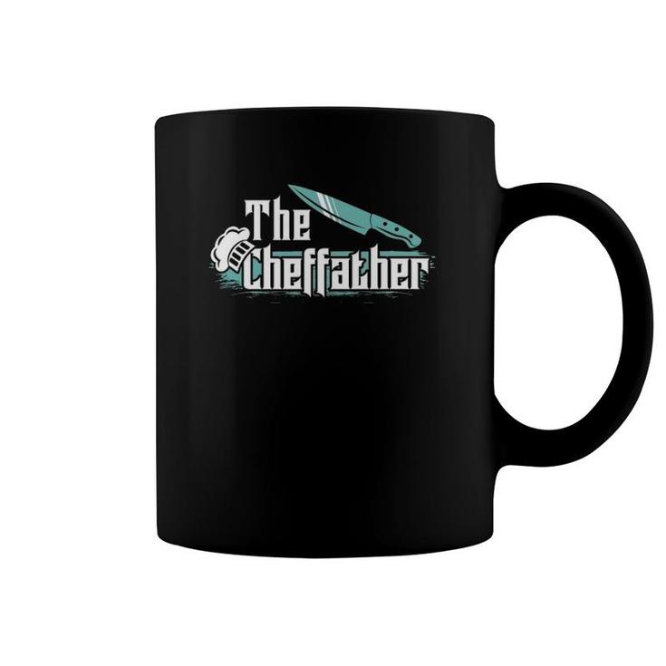 The Cheffather Funny Restaurant Chef Cooking Gift Coffee Mug