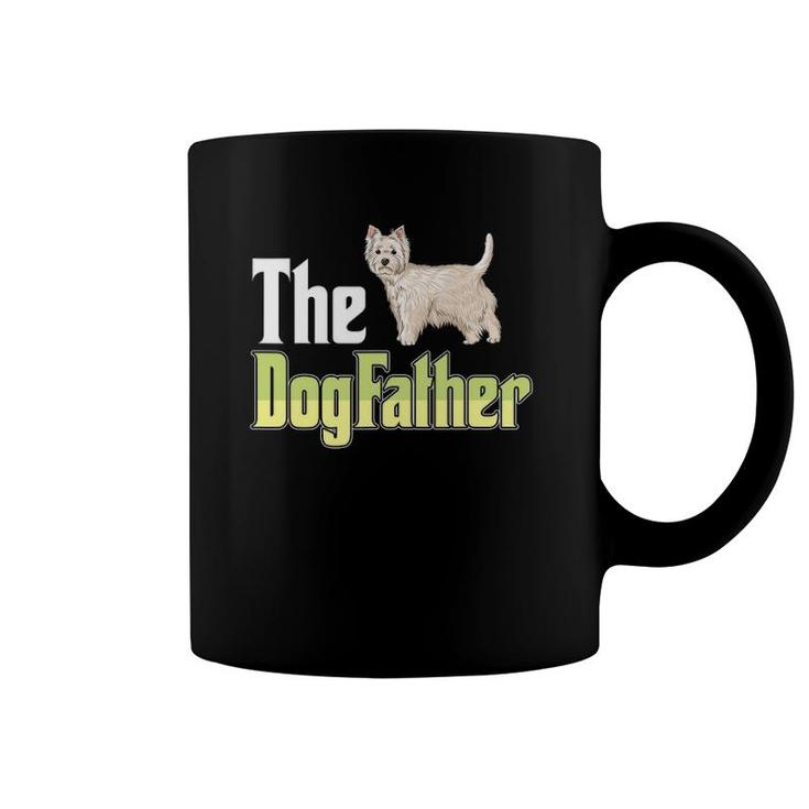 The Dogfather West Highland White Terrier Funny Dog Owner Coffee Mug