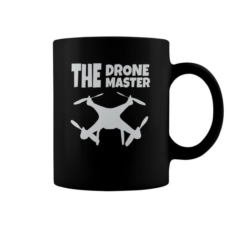 The Drone Mastergift Flying Drones Pilot Dad Son Coffee Mug