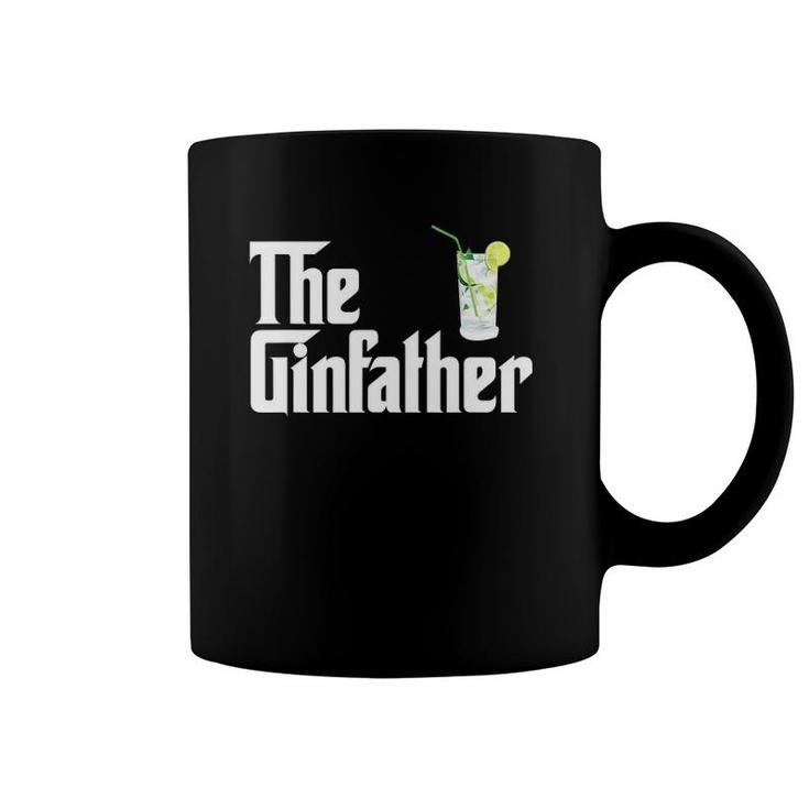 The Gin Father  Funny Gin And Tonic Gifts Coffee Mug