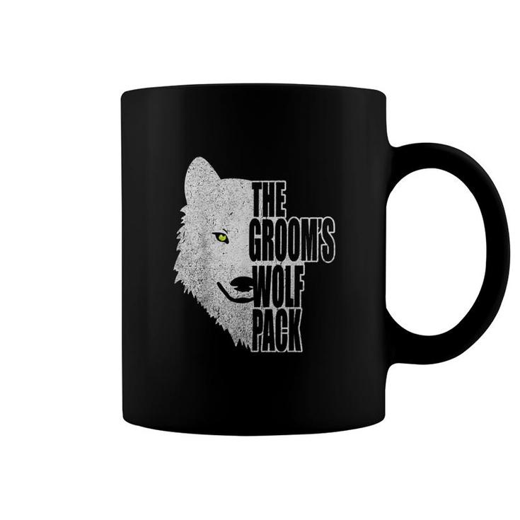 The Groom Wolf Pack Coffee Mug