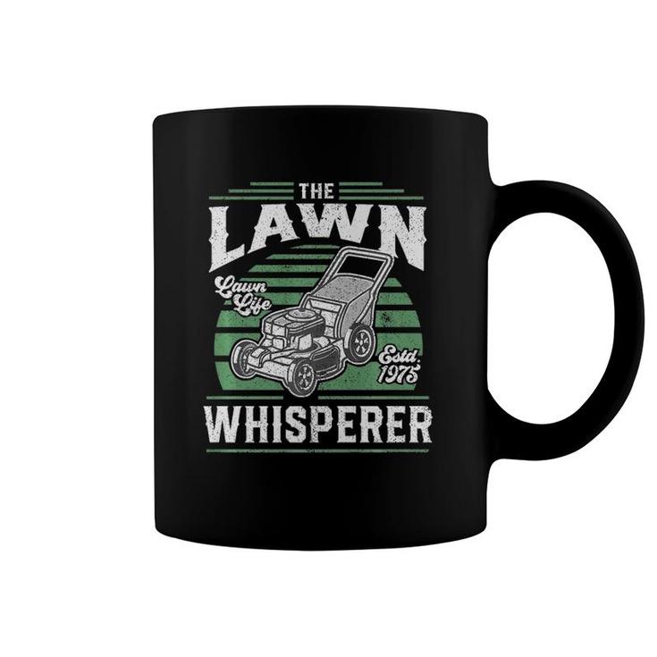The Lawn Whisperer Funny Grass Mower Mowing Father's Day Gift  Coffee Mug