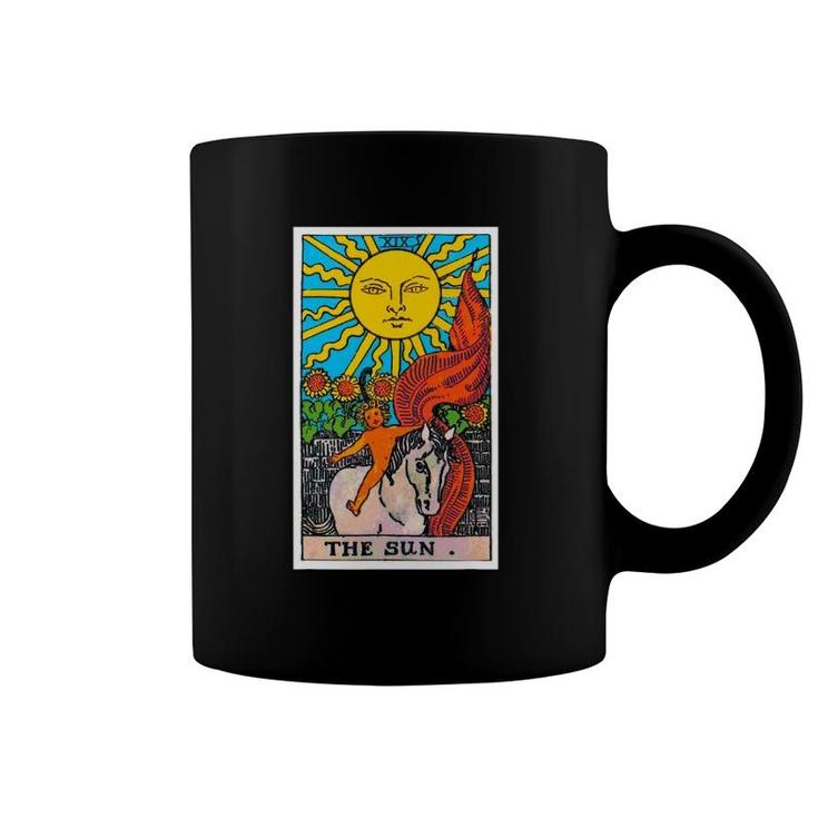 The Sun Tarot Card Psychic Occult Tee Coffee Mug