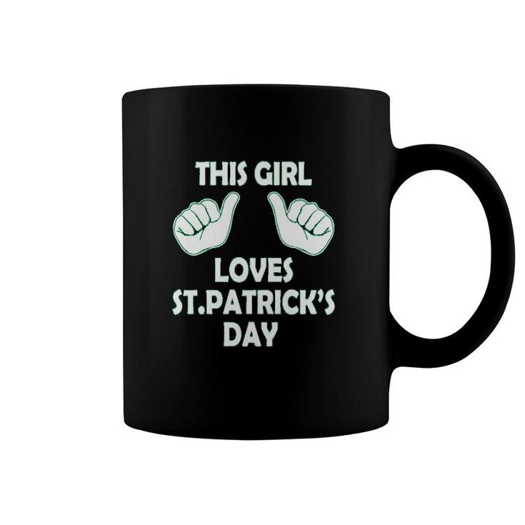 This Girl Loves St Patricks Day Coffee Mug