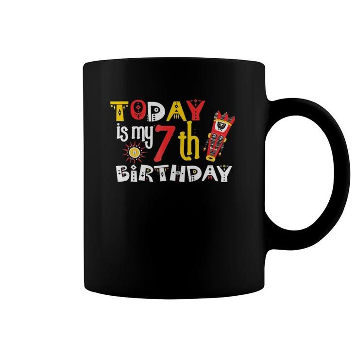 Today Is My 7Th Birthday Funny Festive Bday Gift Tee Coffee Mug