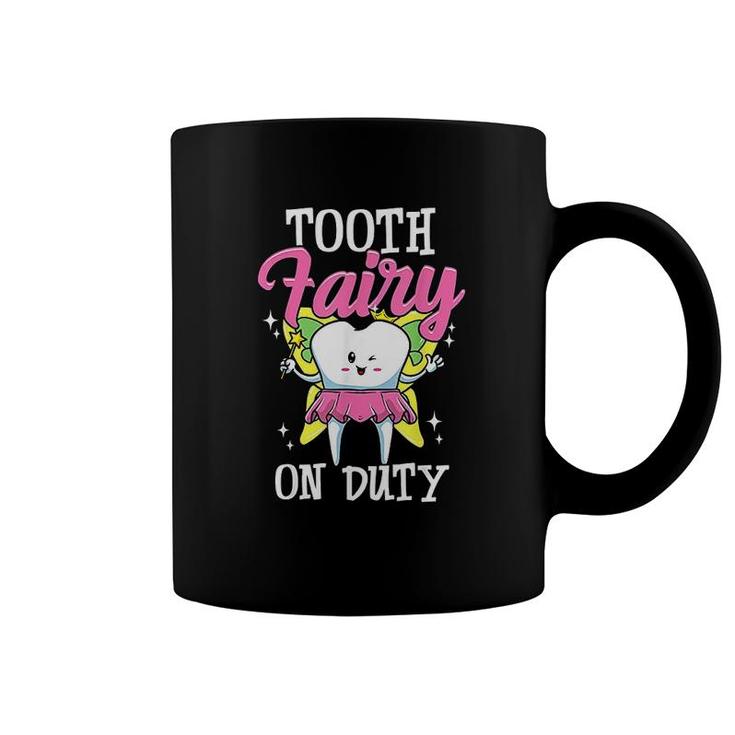 Tooth Fairy For Dental Assistant Dental Hygienist Coffee Mug