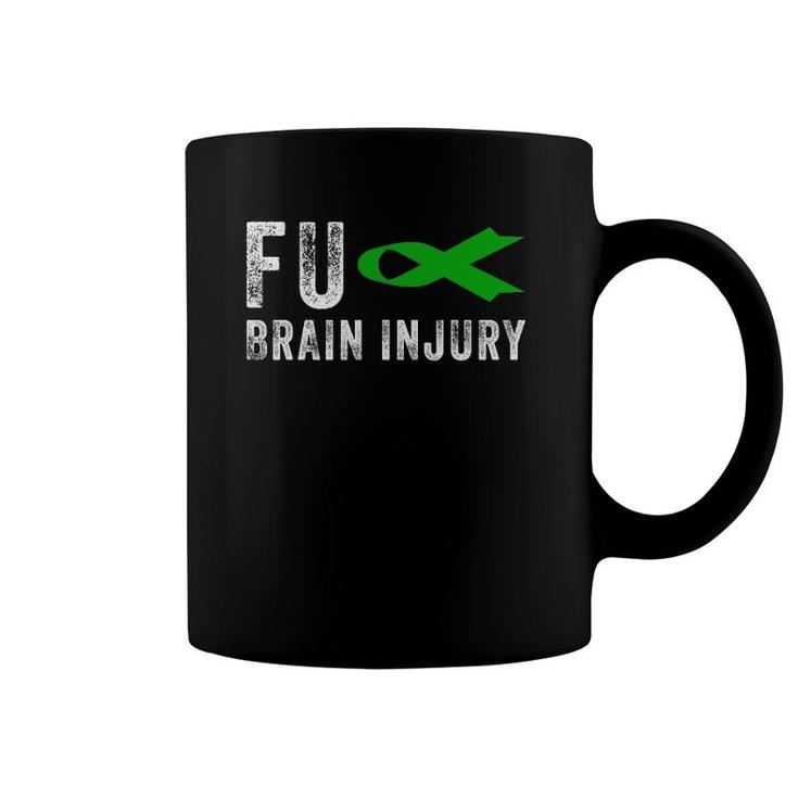 Traumatic Brain Injury Awareness Fu Traumatic Brain Injury Coffee Mug