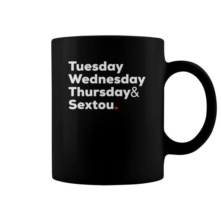 Tuesday Thursday Sextou Funny Brazilian Quote Brasil Coffee Mug