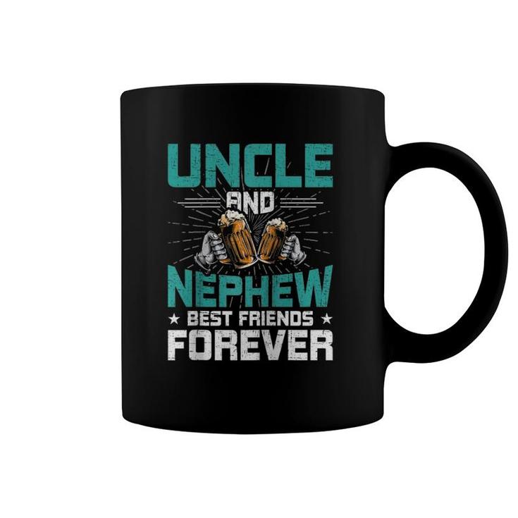 Uncle And Nephew Best Friend Forever Uncle Raglan Baseball Tee Coffee Mug