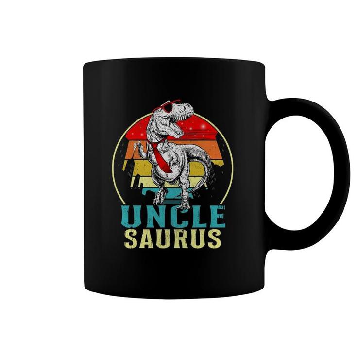 Uncle Saurusrex Dinosaur Uncle Saurus Fathers Day Coffee Mug