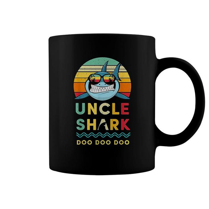 Uncle Shark Gift For Uncle Coffee Mug