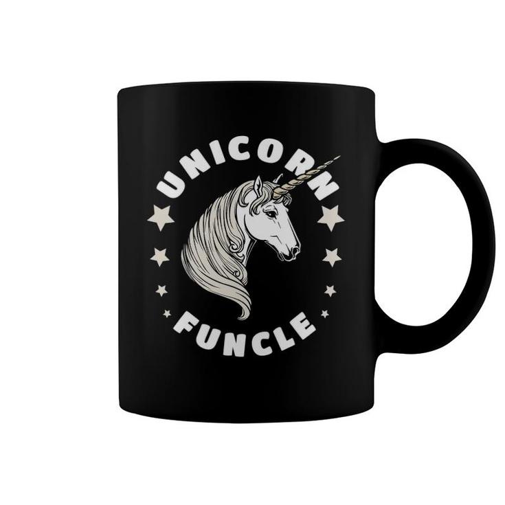 Unicorn Funcle  Unicorns Gift Uncle Men Tee S Coffee Mug