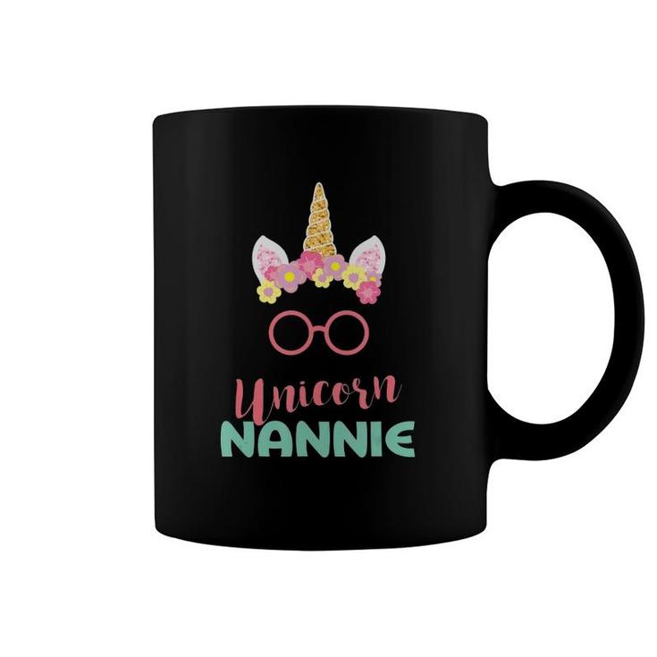 Unicorn Nannie , Gift For Mother's Day Grandma Coffee Mug