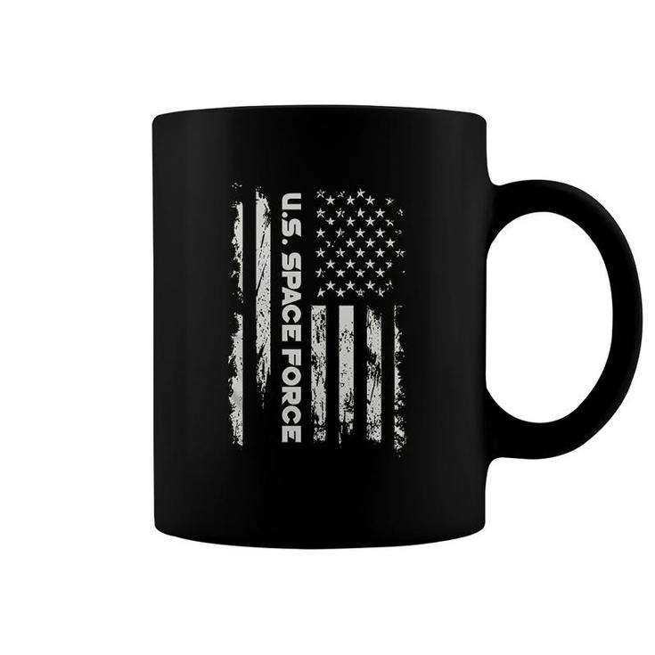 Us Space Force American Flag New Coffee Mug