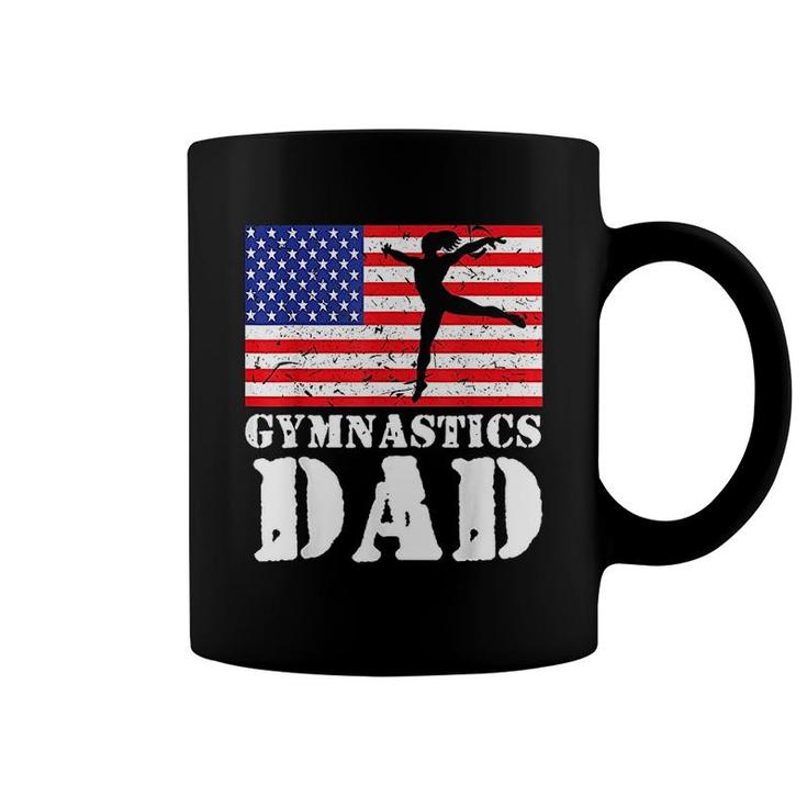 Usa American Gymnastics Dad Coffee Mug