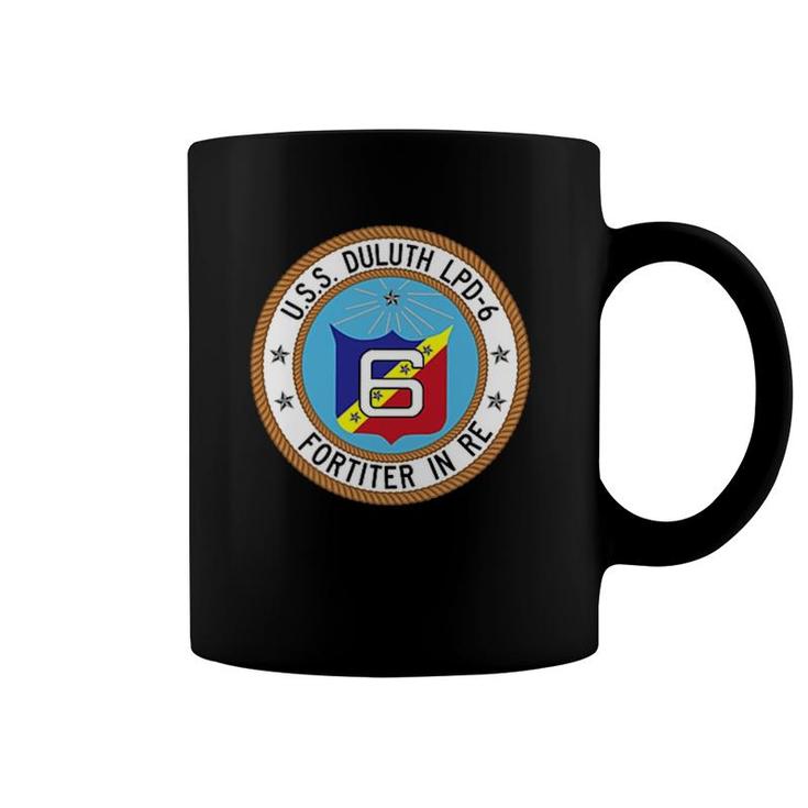 Uss Duluth Lpd 6 Fortiter In Re Coffee Mug
