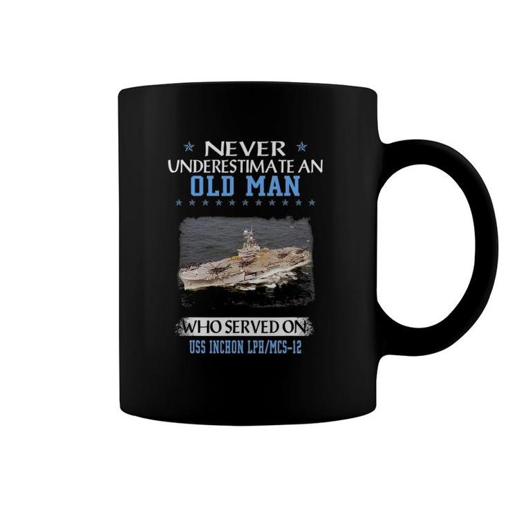 Uss Inchon Lph Mcs-12 Veterans Day Father's Day Coffee Mug