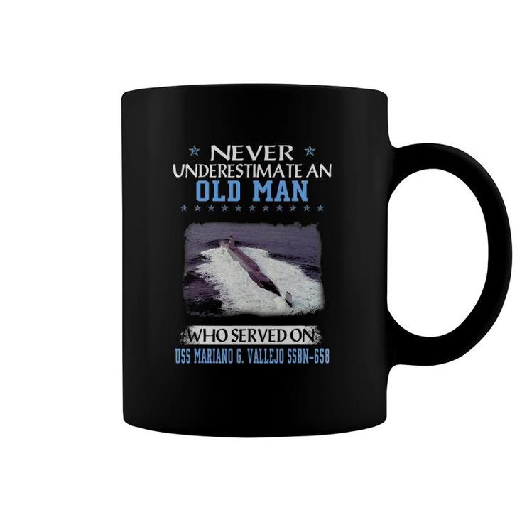 Uss Mariano G Vallejo Ssbn-658 Submarine Veteran Father Day Coffee Mug