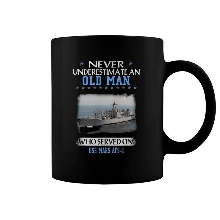 Uss Mars Afs 1 Veterans Day Father Day Coffee Mug