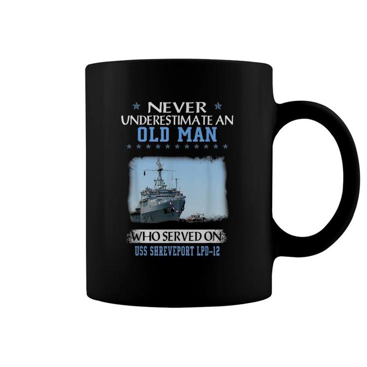 Uss Shreveport Lpd-12 Veterans Day Father Day Coffee Mug