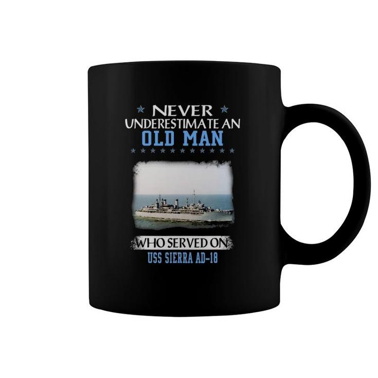 Uss Sierra Ad-18 Veterans Day Father Day Coffee Mug