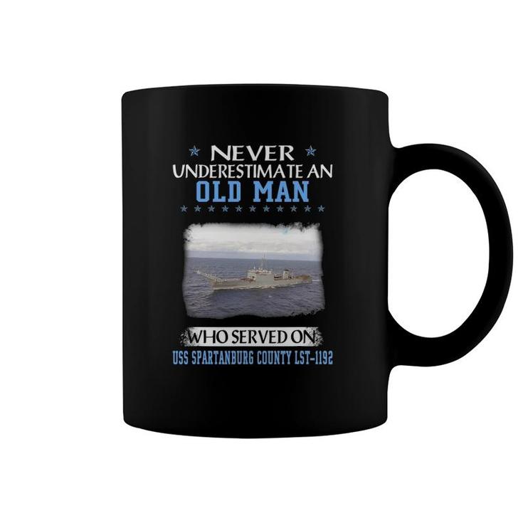 Uss Spartanburg County Lst-1192 Veterans Day Father Day Gift Coffee Mug