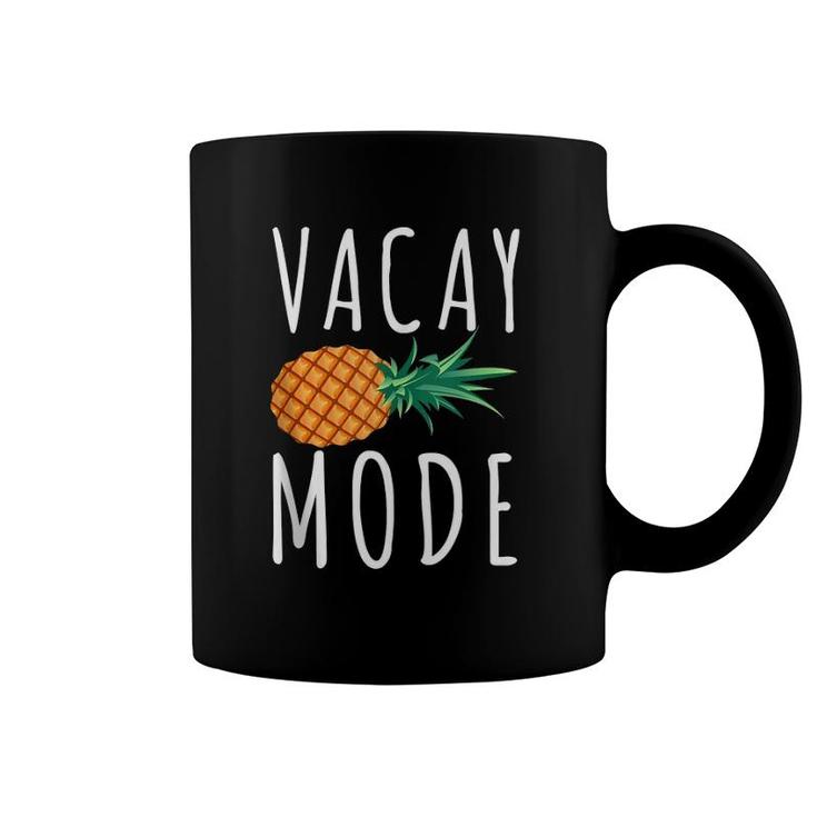 Vacay Mode  Funny Family Summer Vacation Gift For Women  Coffee Mug