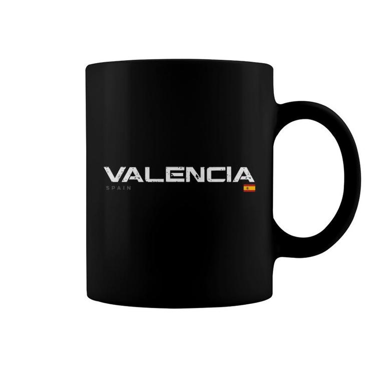 Valencia Spain Vintage Retro Pullover Coffee Mug