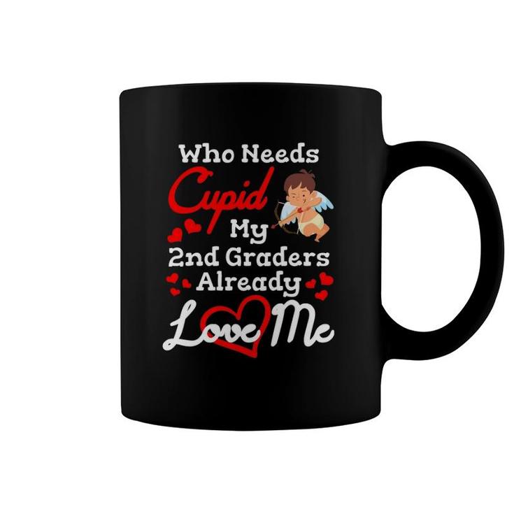 Valentine's Day 2Nd Grade Teacher Gift For Teachers In Love Coffee Mug