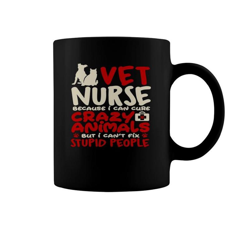 Vet Nurse Funny Nursing Careers Cute Pet Animal Nurse Gifts Coffee Mug
