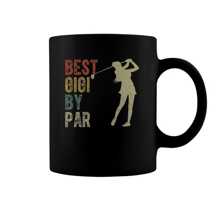 Vintage Best Gigi By Par Outfit Mother's Day Golfing Coffee Mug