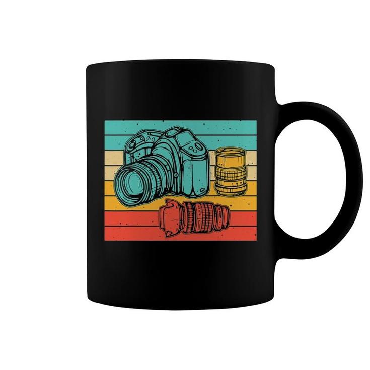 Vintage Camera Art Photographer Photography Lover Men Women Coffee Mug