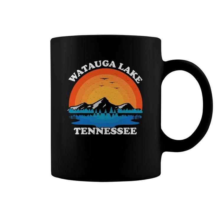 Vintage Family Vacation Retro Tennessee Watauga Lake Coffee Mug