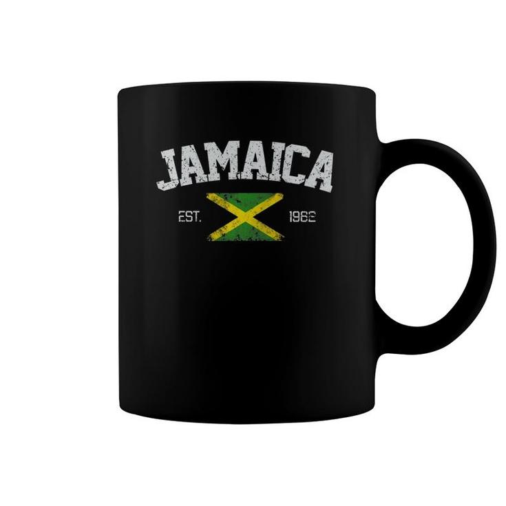 Vintage Kingston Jamaica Est 1962 Souvenir Gift  Coffee Mug