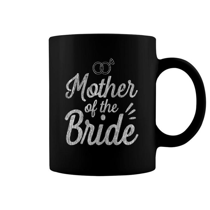 Vintage Mother Of The Bride Daughter Family Wedding Party Coffee Mug