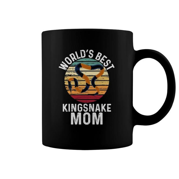 Vintage World's Best Kingsnake Mama Pet Snake Coffee Mug
