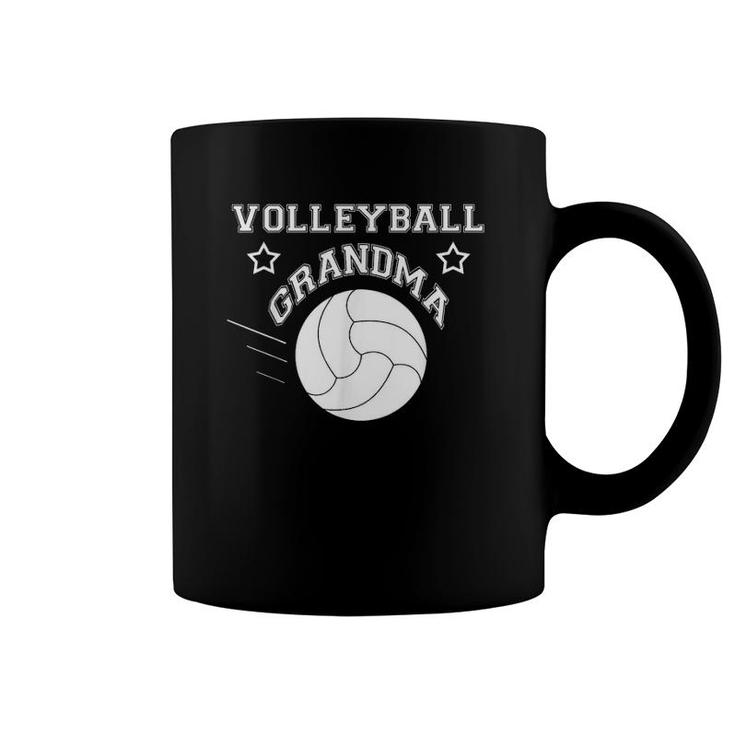 Volleyball Grandma Support Best Grandma Ever Coffee Mug