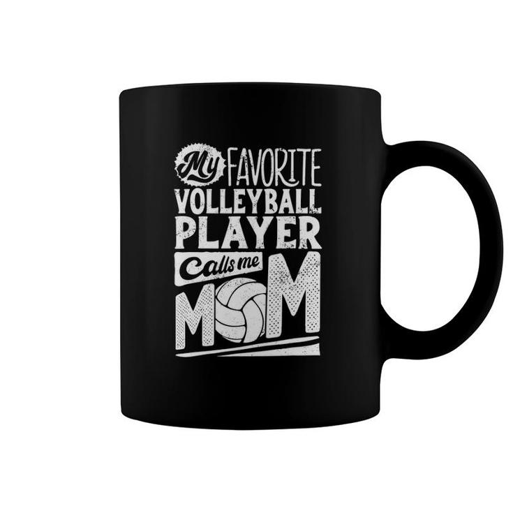 Volleyball Mom  Women Volleyball Player Mother's Day Coffee Mug