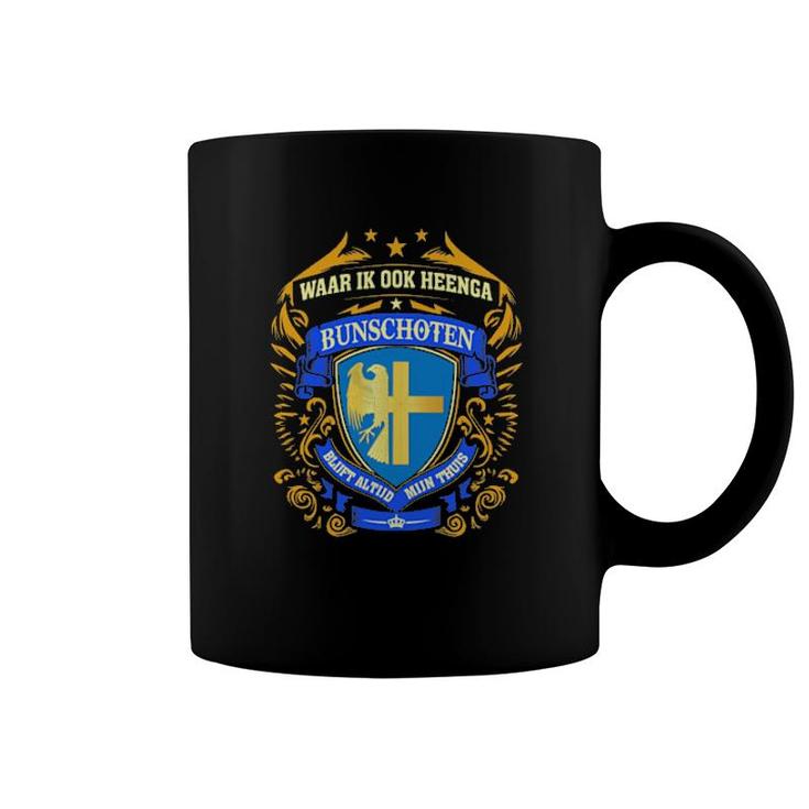 Waar Ik Ook Heenga Bunschoten Blijft Altijd Mijn Thuis Coffee Mug
