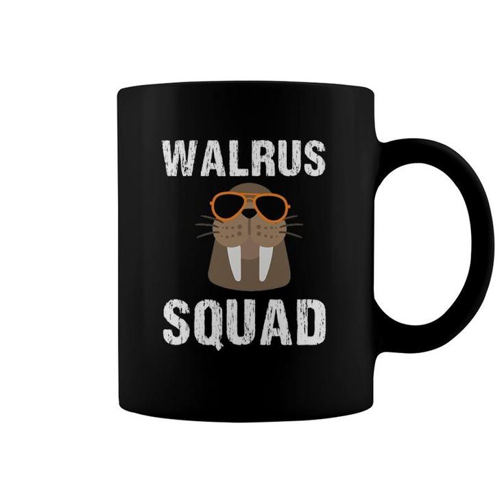 Walrus Squad Cute  Funny Sea Animal Lover Gift Kids Coffee Mug