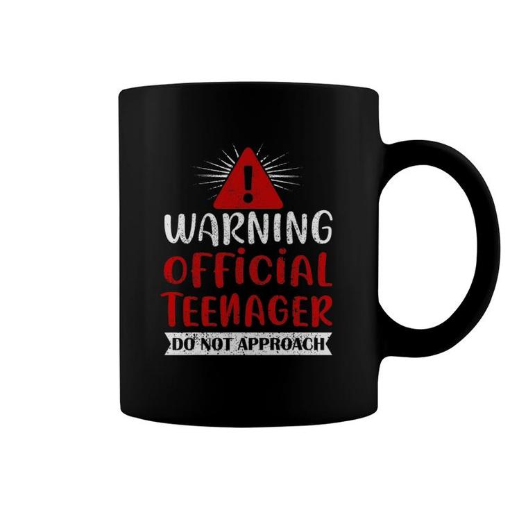 Warning Official Teenager 13Th Birthday Level 13 Unlocked Coffee Mug