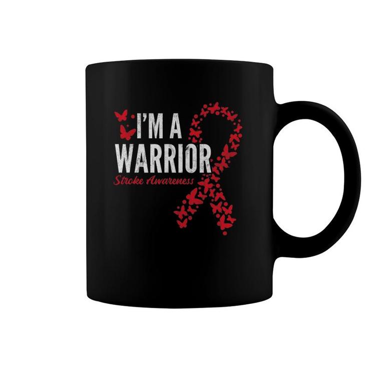 Warrior Stroke Awareness Stroke Survivor Coffee Mug