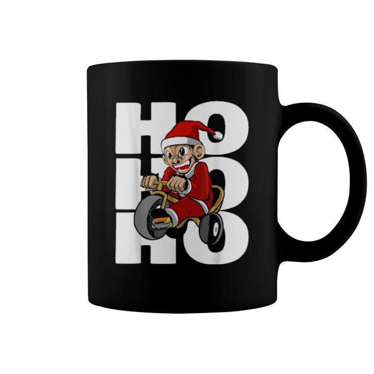 Weihnachten Santa Claus Dreirad Ho Ho Ho  Coffee Mug