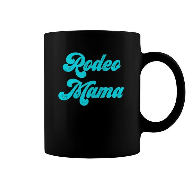 Western Mother Gift Rodeo Mama Turquoise  Coffee Mug