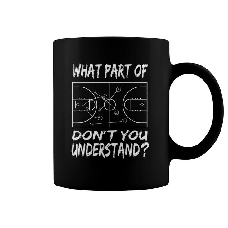What Part Of Basketball Don't You Understand Coffee Mug