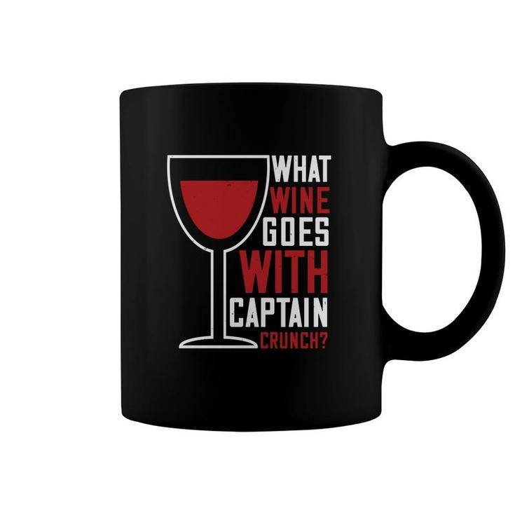 What Wine Goes With Captain Coffee Mug | Mazezy