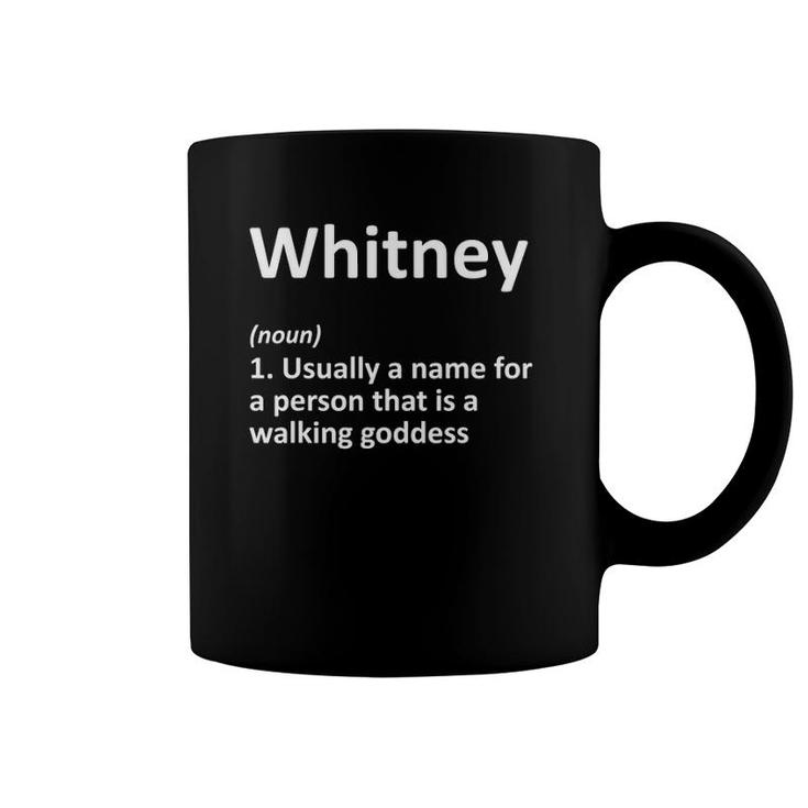 Whitney Definition Personalized Name Funny Birthday Gift Coffee Mug
